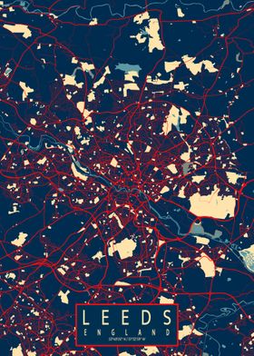 Leeds City Map Hope