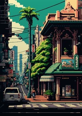 Nagoya Pixel Art