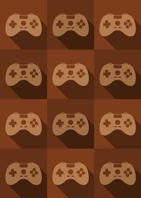 Gamer Controllers Orange