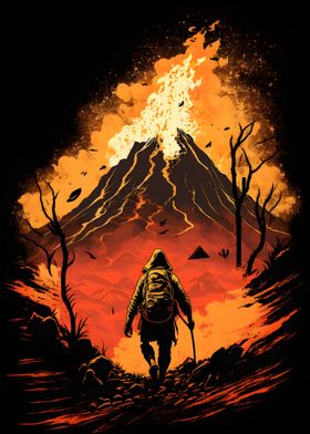 Erupting Volcano Hunter