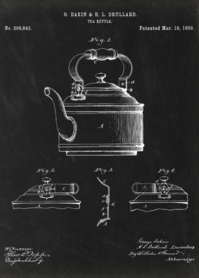 Patent Tea Kettle