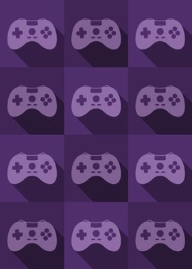 Gamer Controllers Purple