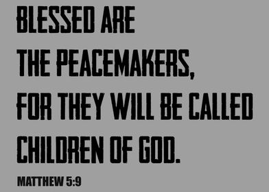 The Peacemakers Biblical