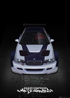 BMW M3 GTR Most Wanted