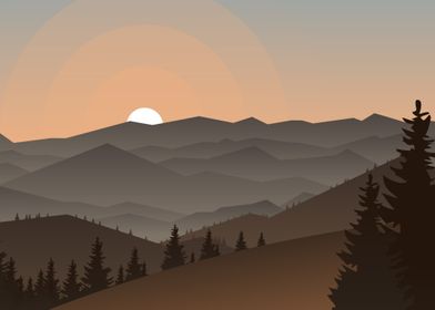 Mountain Sunset