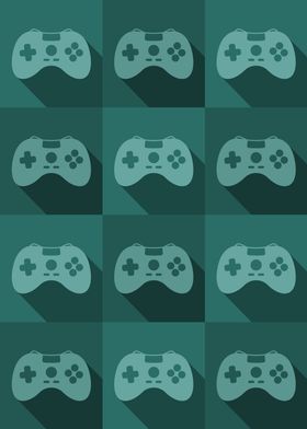 Gamer Controllers Teal