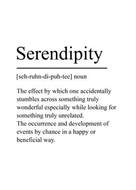 Serendipity