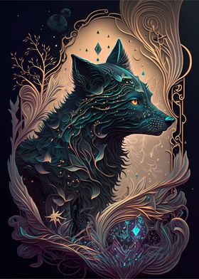 Fantasy world Wolf