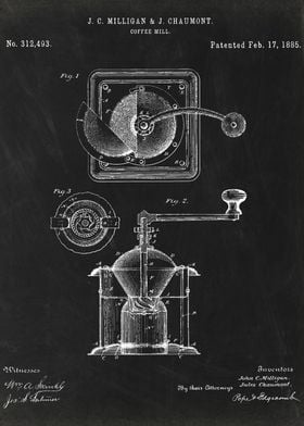 Coffee Mill patent