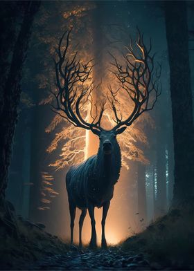 Mythical land Deer