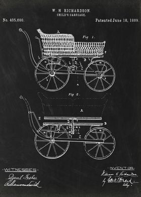 Childs carriage patent