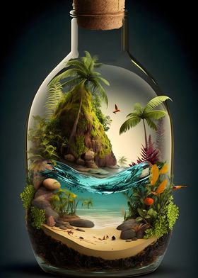 Tropical Bottle