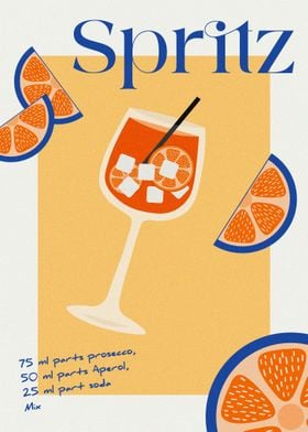 Spritz cocktail