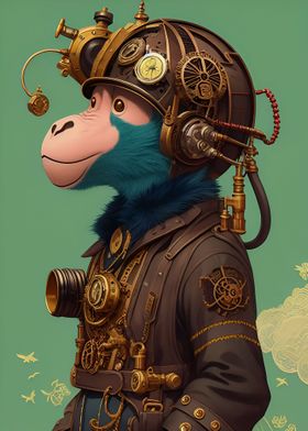 Steampunk Monkey