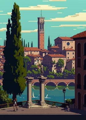 Verona Pixel Art