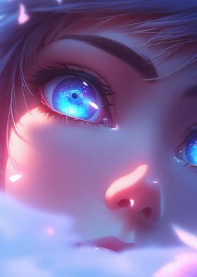 anime girl eyes