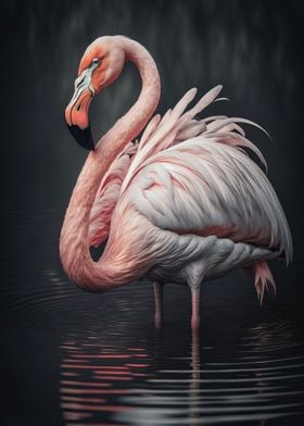 Flamingo Art