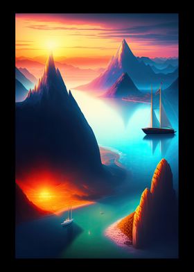 Ships And Mountains