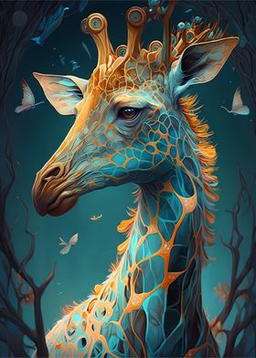 Enchanted kingdom Giraffe