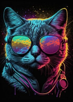 Retrowave Kitty