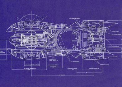 Blueprints Bat Mobil