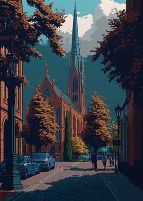 Uppsala Pixel Art