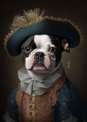 Boston Terrier Dog Royalty