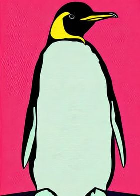 Pop Art Penguin 05