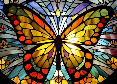 Butterfly Stained Glass