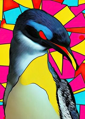 Pop Art Penguin 03