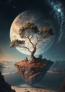 Fantasy Space Of Tree