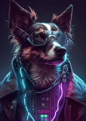 Neon Noire dog 2