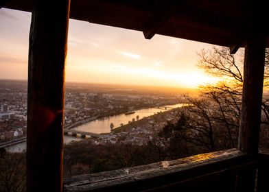 Cityscape vantage point