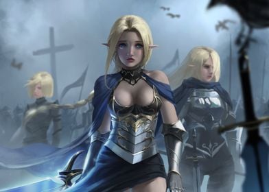 2D Girls knights