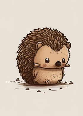 Hedgehog Cute Animal 