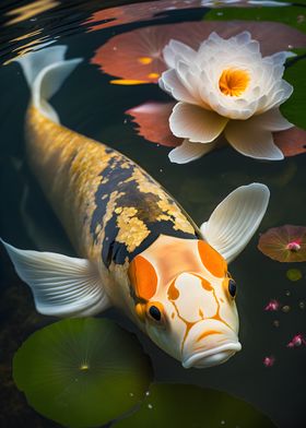 Koi Fish Pond Meditation