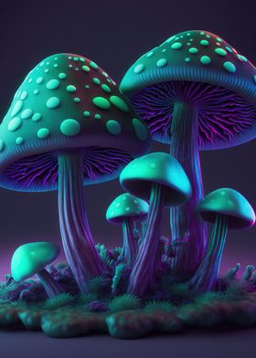 Psychedelic Mushrooms 