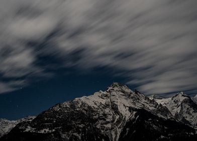 night mountains