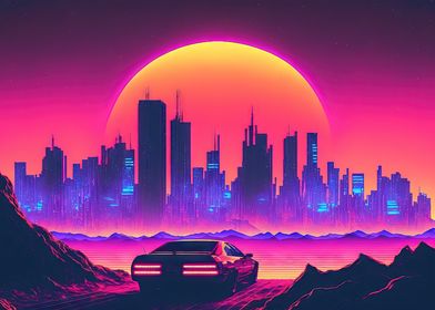 Chasing the 80s Sunset