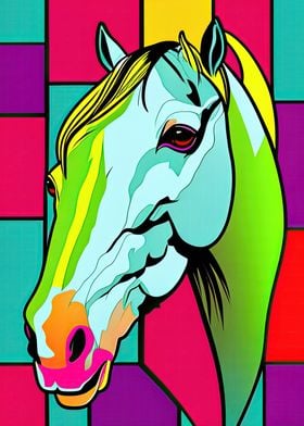 Pop Art Horse 11