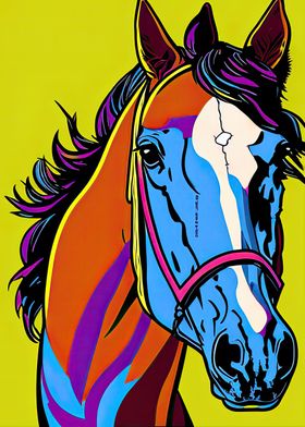 Pop Art Horse 12