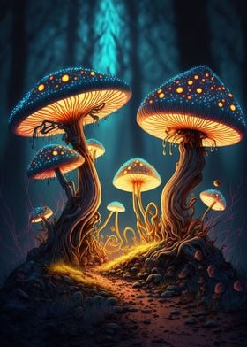 Psychedelic Mushrooms 