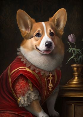 Cute Corgi Dog Pet Prince