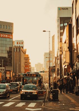 Fukuoka Sunset Japan