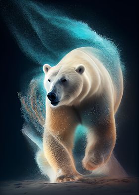 Polar Bear on the Run