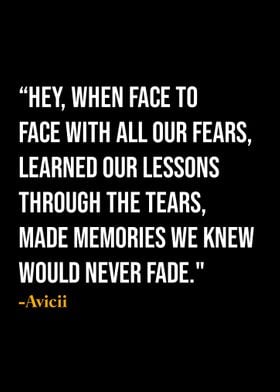 Avicii Quote 