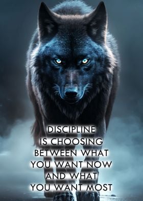 Discipline is choosing 