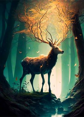 Deer Mythical adventure
