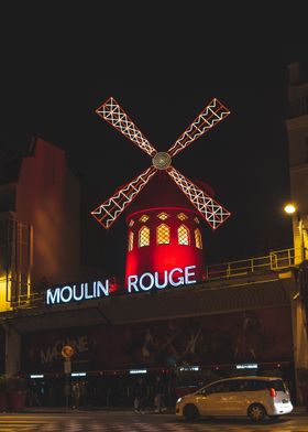 Moulin Rouge in Paris