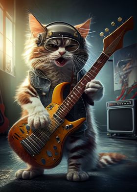 Rock N Roll Cool Cat 4